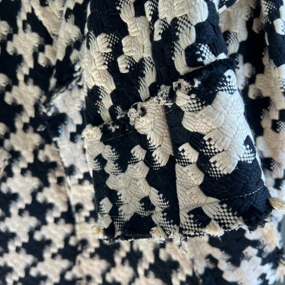 Alice + Olivia Stefan Notch Collar Coat Black Almond - Picture 7 of 13